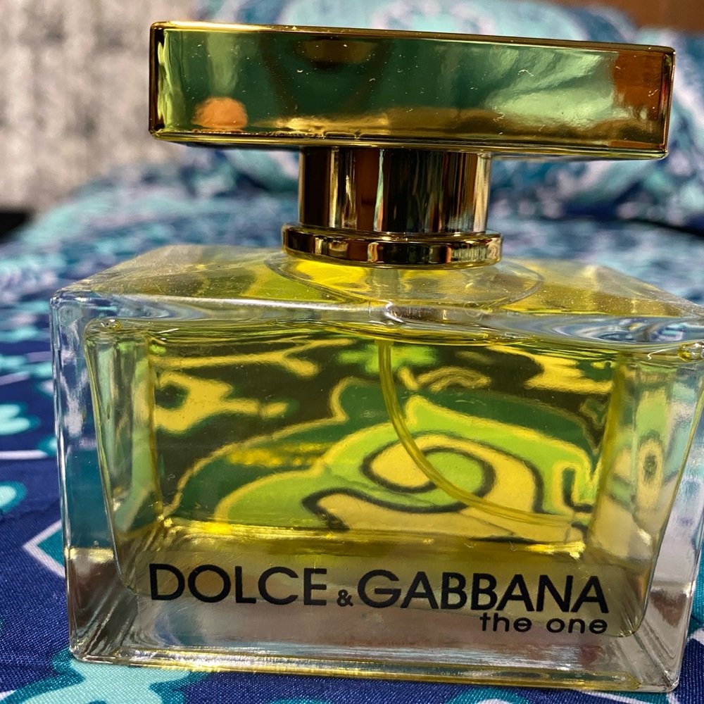 Men’s cologne. 3.4 FL OZ Dolce & Gabbana “The One”